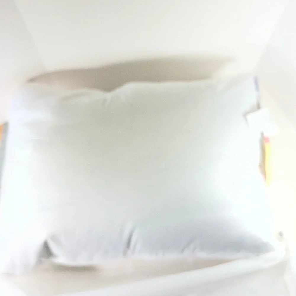 Brooklinen Standard Medium Down Pillow Canadian Fill Cotton Sateen Shell 28oz